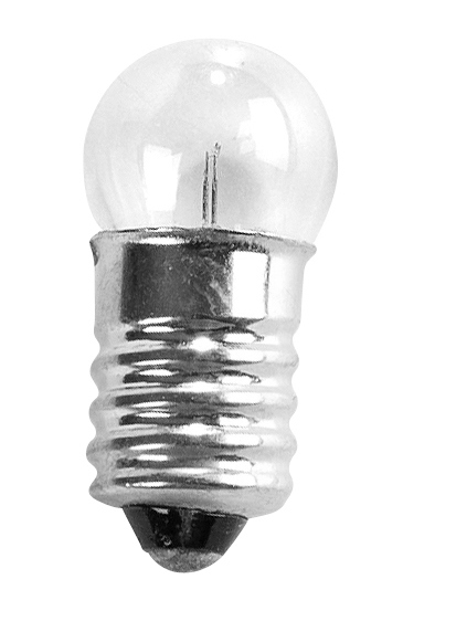 thumbnail image 2 of 2 Pack 6V DC LED E10 Screw Base Bulbs – Xenon White, 5 SMD 5050, 250LM – For Torch/Bicycle 2 of 3
